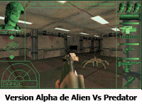 une photo d'Ã©cran de Alien VS Predator sur Atari Jaguar